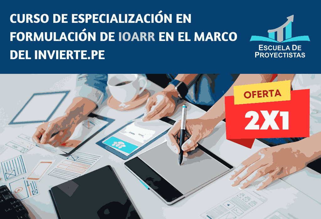 Curso Asíncrono: Especializado en Formulación de IOARR en el marco del Invierte.pe